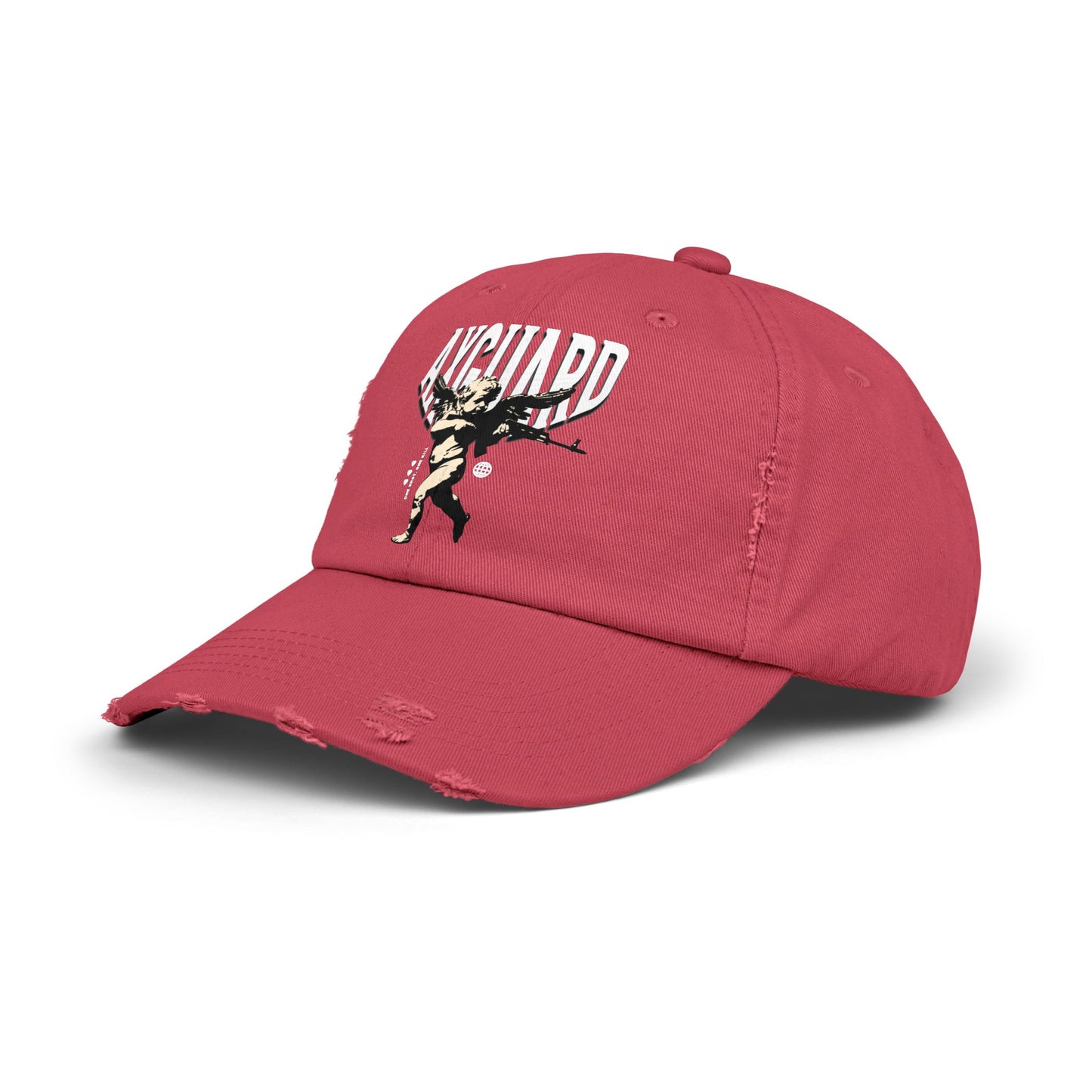 'Cupid Sniper' Distressed Cap