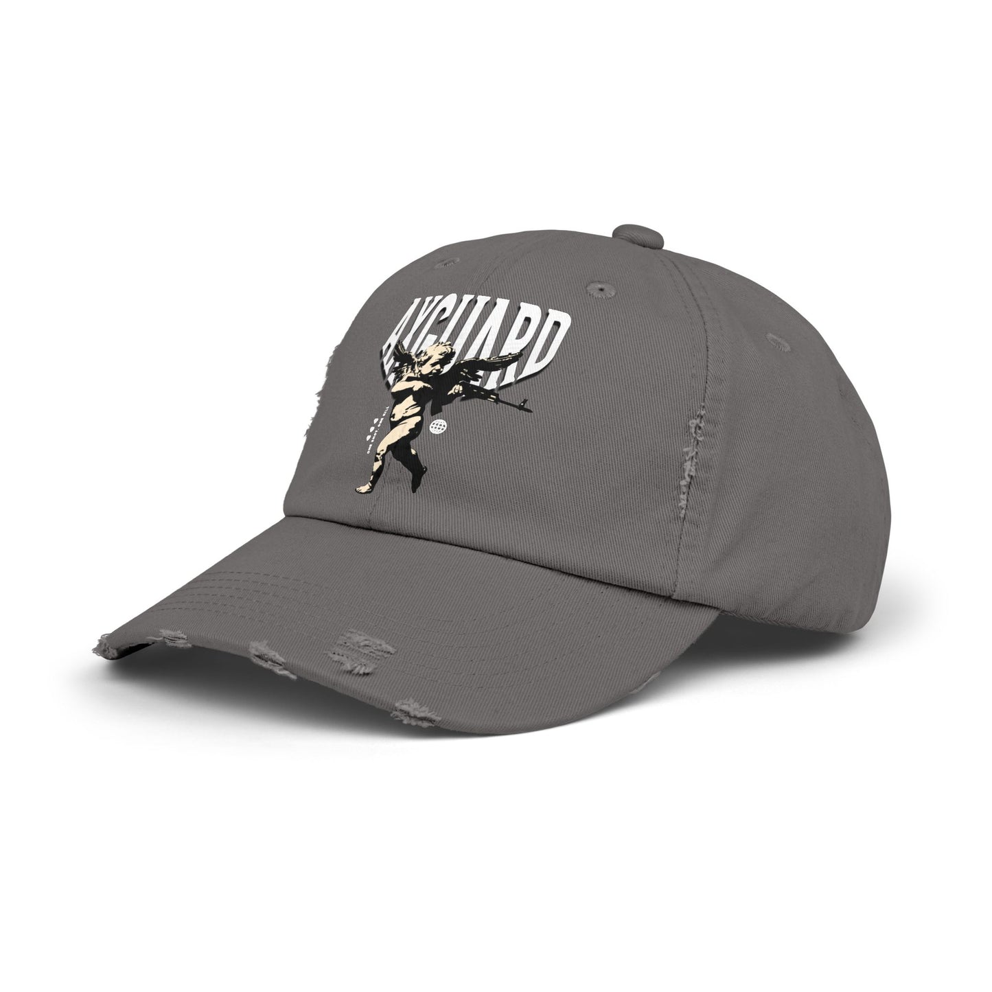 'Cupid Sniper' Distressed Cap