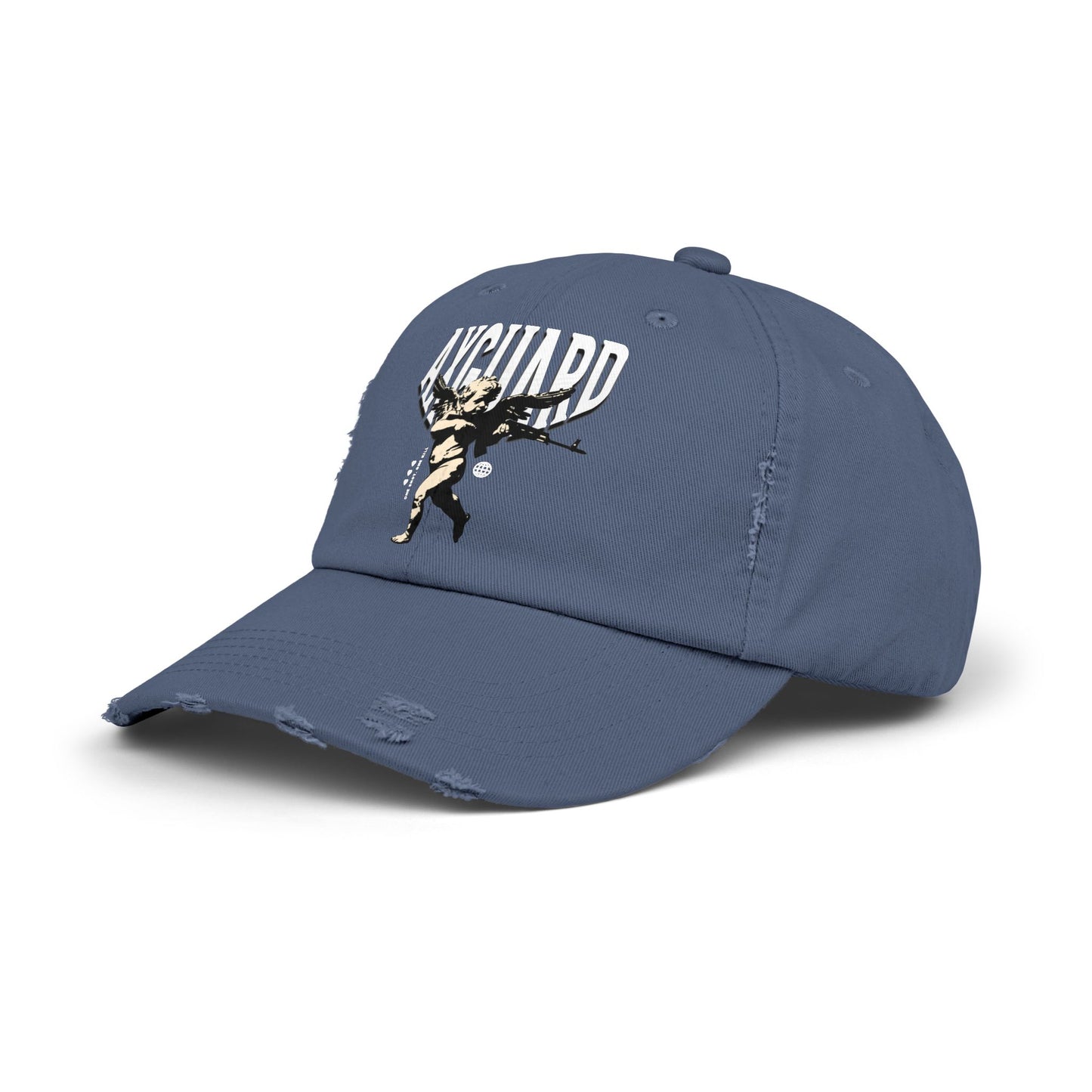 'Cupid Sniper' Distressed Cap