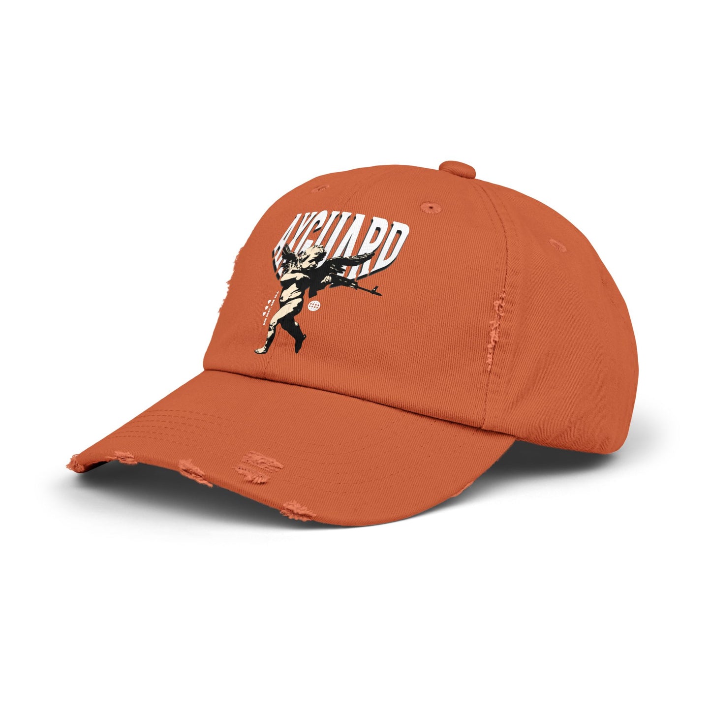 'Cupid Sniper' Distressed Cap