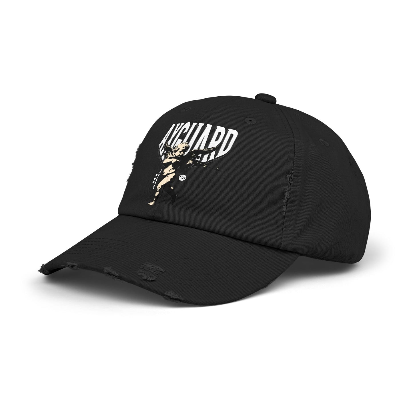 'Cupid Sniper' Distressed Cap
