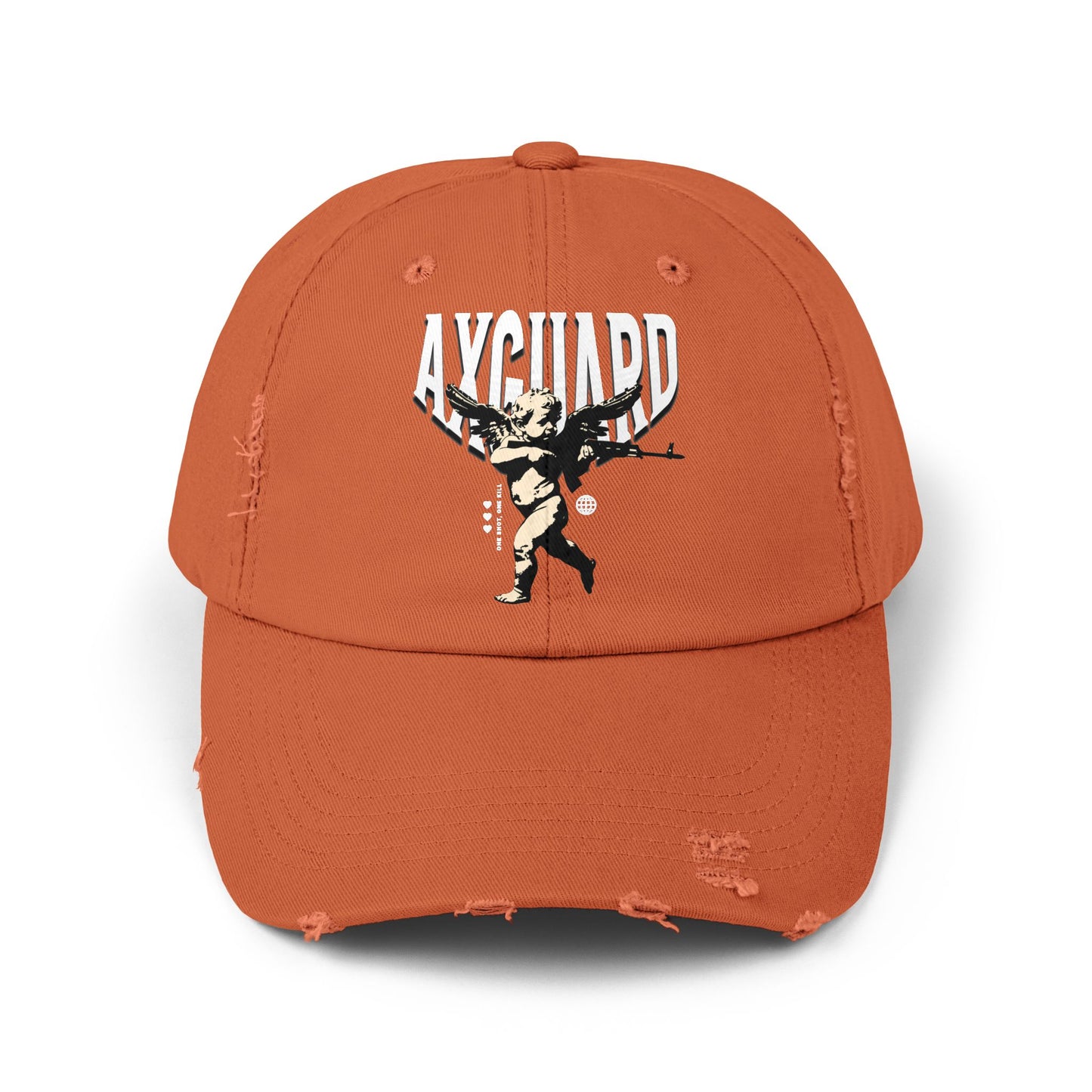 'Cupid Sniper' Distressed Cap