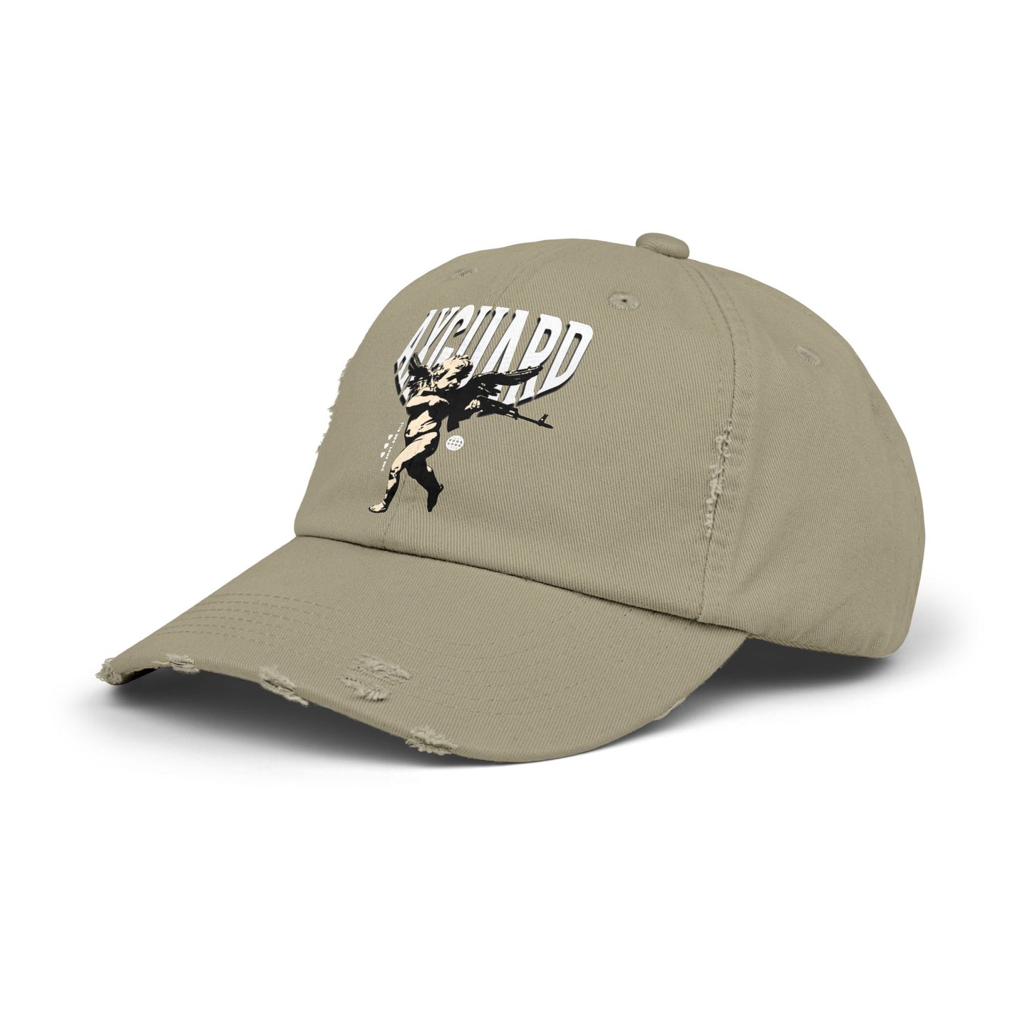 'Cupid Sniper' Distressed Cap